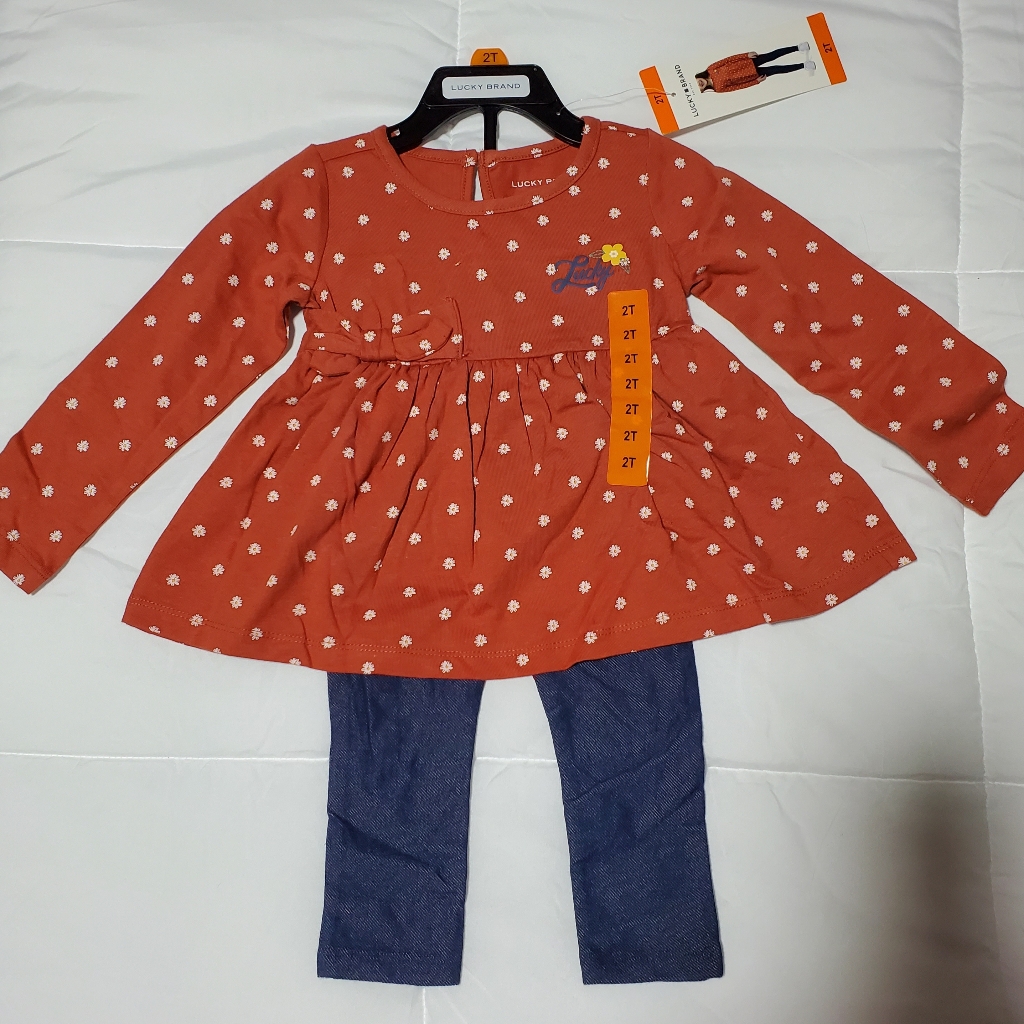 Lucky Brand Girls 2 Piece Set